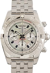 Breitling Chronomat 44 Mother Of Pearl Dial