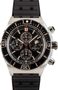 Used Breitling Super Chronomat 44 Four Year Calendar Black Dial