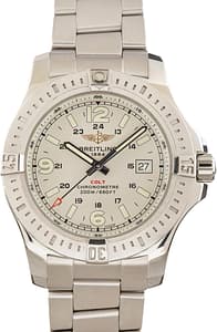 Pre-Owned Breitling Colt Stainless Steel Silver Dial