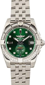 Breitling Galactic 36 Green Dial