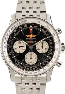 Pre-Owned Men's Breitling Navitimer 01 Black Dial