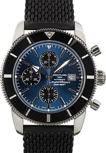 Men's Breitling Superocean Heritage II Chronograph 46 Blue Dial