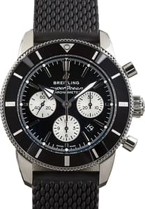 Men's Breitling Superocean Heritage B01 Chronograph 44 Black Dial