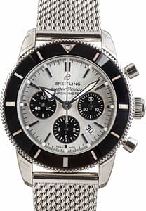 Breitling Superocean Chronograph 44 Silver Dial