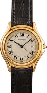 Pre-Owned Cartier Cougar 18k Yellow Gold