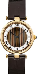 Must de Cartier Vermeil Tri-Color Dial