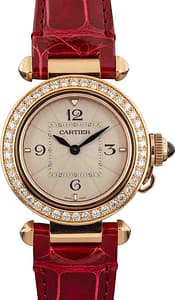 Pre-Owned Pasha De Cartier 18k RoseGold