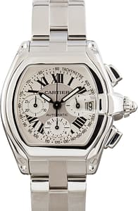 Cartier Roadster Chronograph W62006X6 Stainless Steel