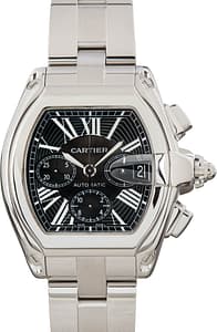 Cartier Roadster W62020X6 XL Black Dial
