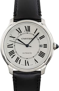 Pre-Owned Ronde Must De Cartier WSRN0032 Stainless Steel