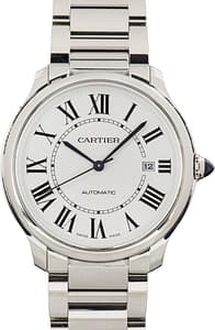 Used Ronde Must De Cartier Stainless Steel WSRN0035