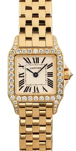 Cartier Santos Demoiselle 18k Yellow Gold