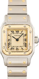Used Cartier Santos Galbee Ref W20012C4 Steel & 18k Gold
