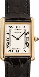 Used Cartier Tank Louis W1504856 Yellow Gold