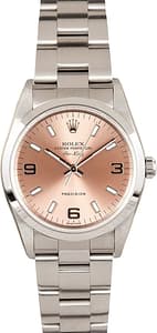 Rolex Air King 14000M Salmon Dial