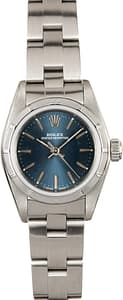 Ladies Rolex Oyster Perpetual 67230 Blue Dial