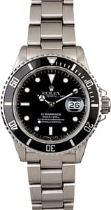 Rolex Submariner 168000 Steel Oyster