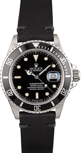 Used Rolex Submariner 168000 Steel Oyster Band