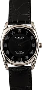 Cellini Rolex Danaos 33MM Ref. 4243 Black Dial