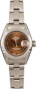 Rolex Lady-Datejust 79160 Brown Roman Dial