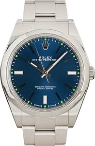Rolex Oyster Perpetual 114300 Blue Dial