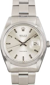Rolex OysterDate Ref 6694 Silver Dial