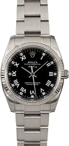 Rolex Air-King 114234 Black Diamond Roman Dial