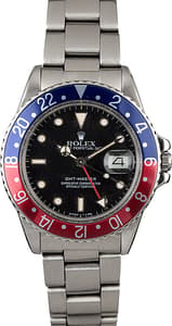 Certified Rolex GMT-Master 16750 Pepsi