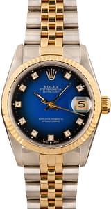 Ladies Rolex Datejust 68273 Steel & Gold