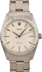 Rolex Oyster Perpetual 6424 Silver Dial