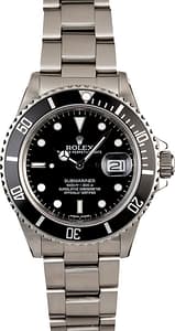 Rolex Submariner 168000 904L Stainless Steel