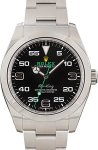Used Rolex Air-King Ref 116900 Black