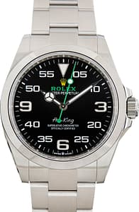 Rolex Air-King Ref 126900 Black Dial