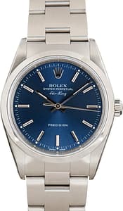 Used Rolex Air-King 14000M Blue Dial