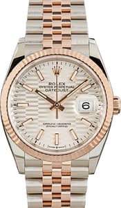 Rolex Datejust 36 Ref 126231 Fluted Motif Dial