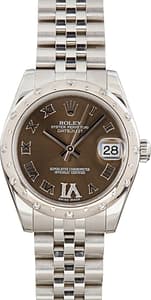 Ladies Rolex Datejust 31 Ref 178344 Bronze Dial