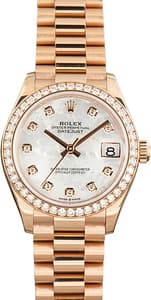Rolex Datejust 31 Ref 278285 Mother of Pearl Diamond Dial