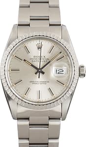Rolex Datejust 36 Silver Dial 16030 Stainless Steel