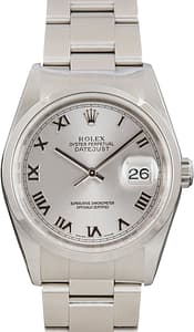 Rolex Datejust Ref 16200 Stainless Steel