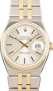Used Rolex Datejust OysterQuartz 17013 Silver Dial