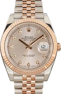 Pre-owned Rolex Datejust 41 ref 126331 Diamond Dial