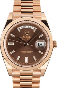 Rolex Day-Date 40 Ref 228235 Diamond Dial