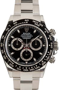 Pre-Owned Rolex Daytona Cosmograph Ref 116500 Black Dial