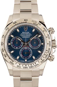 Used Rolex Daytona Ref 116509 Blue Dial