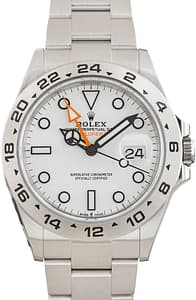 Used Rolex Explorer II 226570 White Polar Dial