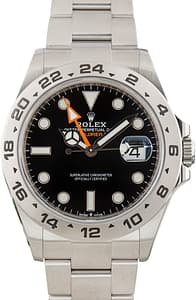 Used Rolex Explorer II Steel 226570 Black