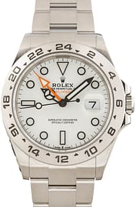 Pre-Owned Polar Rolex Explorer II ref 226570 Stainless Steel