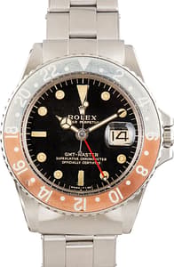 Vintage Rolex GMT-Master 1675 Glossy Dial "Pepsi"