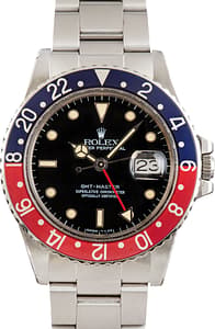 Vintage Rolex GMT-Master Ref 16750 Spider Dial