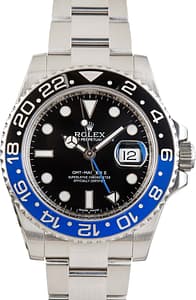 Men's Rolex GMT-Master II 116710BLNR Batman